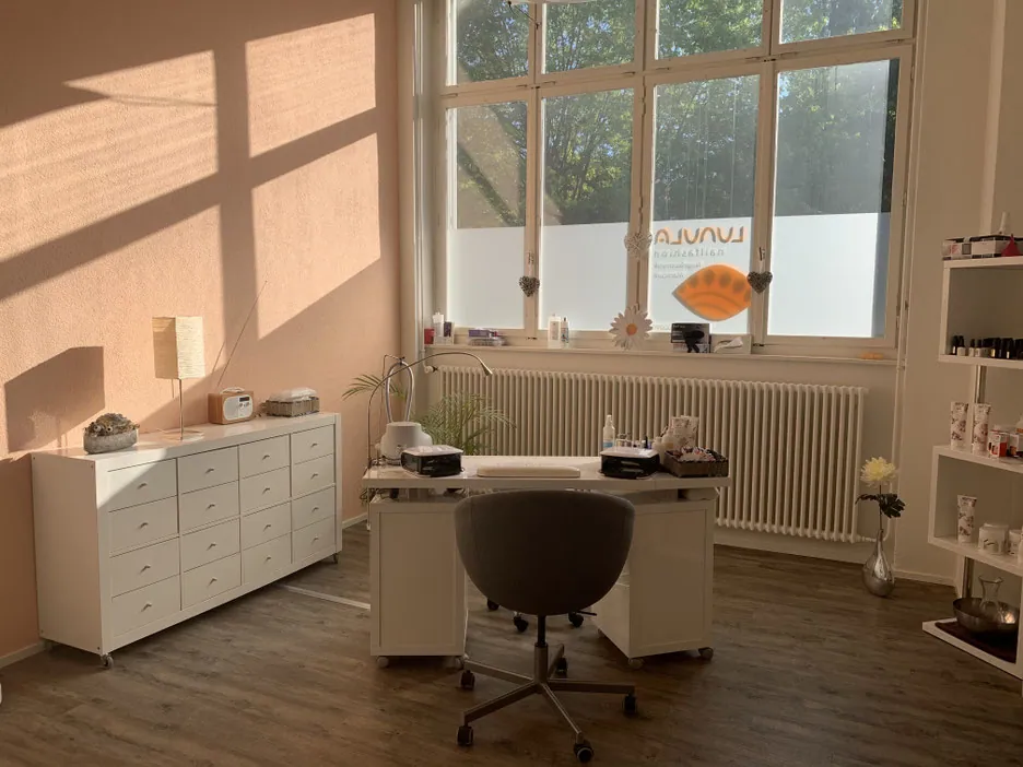 Behandlungsplatz im Studio